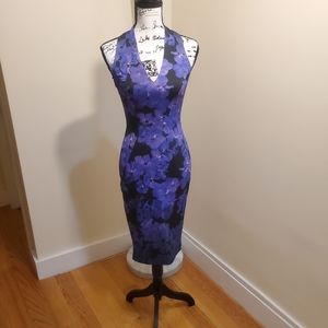 Karen Millen purple floral dress